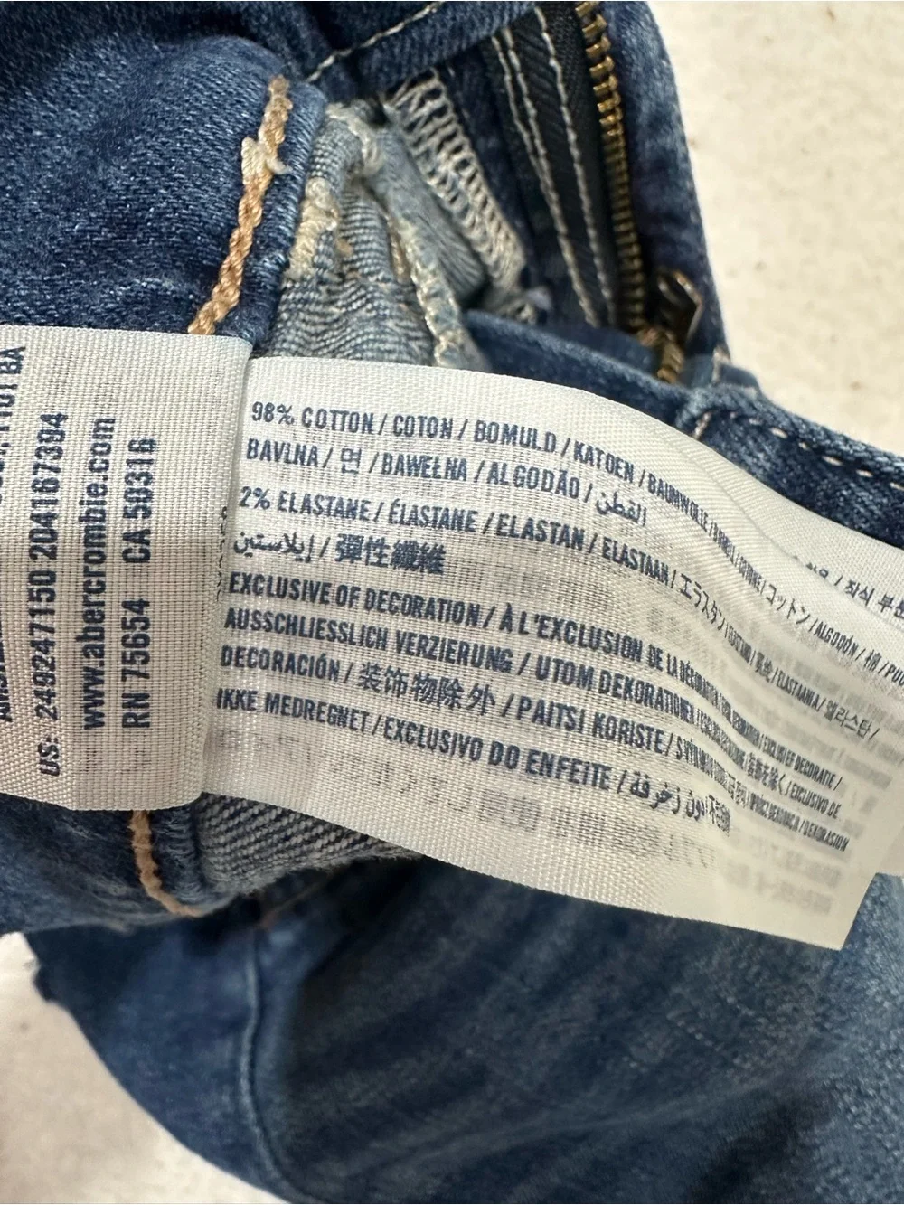 Girl’s Abercrombie Jean Shorts